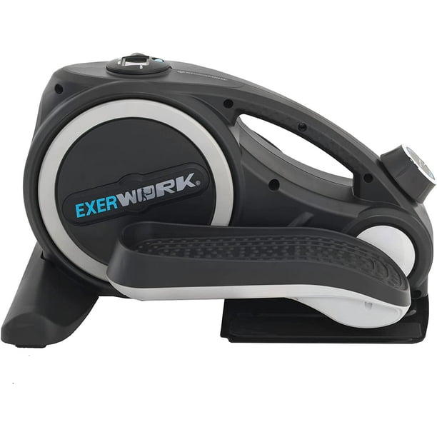Exerpeutic Portable None Impact Under Desk Elliptical Trainer, 8Level