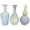 A, variant on Handmade Ceramic Vase, Gradient Colored Small Decorative Vase, Modern Flower Vase For Home Table Shelf Decoration (Multicolor, S)