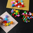 thumbnail image 5 of NOGIS Pom Poms 400 Pcs Craft Making Assorted Sizes 10mm-30mm Multi Colors High-Elastic Mini Pom Poms Soft and Fluffy Arts and Crafts for Creative Craft Art DIY Material, 5 of 7