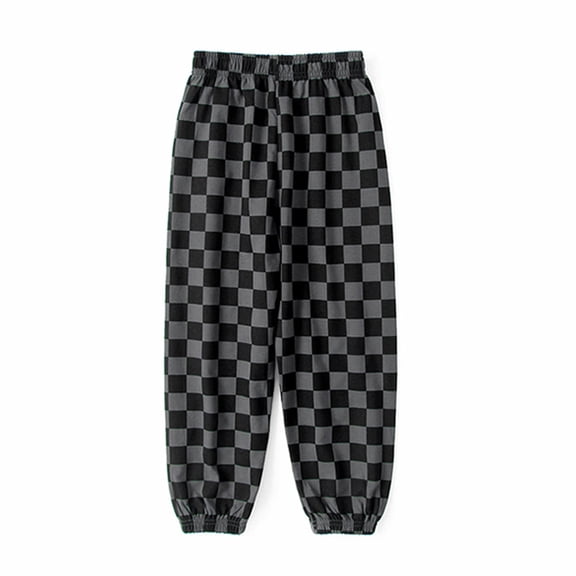 Qudderr 4-12 Years Boys Print Jogger Pants for Kids Toddler Elastic Waist Sweatpants Summer Anti-Mosquito Casual Trousers for Boys