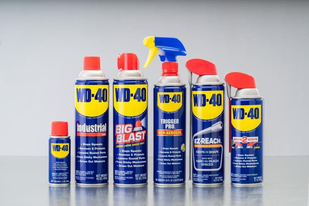 (6 pack) WD-40 Multi-Use Product Big-Blast Lubricant with Wide Nozzle Spray, 18 oz