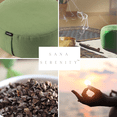 thumbnail image 5 of Meditation Cushion by Sana Serenity Buckwheat filled Zafu Pillow for Yoga, Meditation and Wellness, 5 of 7