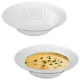 thumbnail image 2 of Smarty 12 oz. White Classic Flair Disposable Plastic Soup Bowls 180ct, 2 of 6