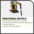 thumbnail image 5 of Diecast Masters 1:50 Caterpillar 301.7 CR Mini Hydraulic Excavator | High Line Series Cat Trucks & Construction Equipment | 1:50 Scale Model Diecast Collectible | Diecast Masters Model 85597, 5 of 8