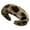 Coffee, variant on FENOHREFE Leopards Print Plush Headbands Soft Comfortable Hair Hoop Women Headdress for Women and Girls