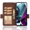 thumbnail image 5 of Motorola Edge S30 Case , PU Leather Flip Cover Card Slots Magnetic Closure Wallet Case for Motorola Edge S30, 5 of 5