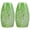 Green-2 Pack, variant on Mini Lamp Shade Multicolor 2 Pack Hand Blown Art Glass for Kitchen Island Hallway Dining Room