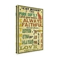 thumbnail image 4 of Trademark Fine Art 'Cat Rules' Canvas Art by Jean Plout, 4 of 4