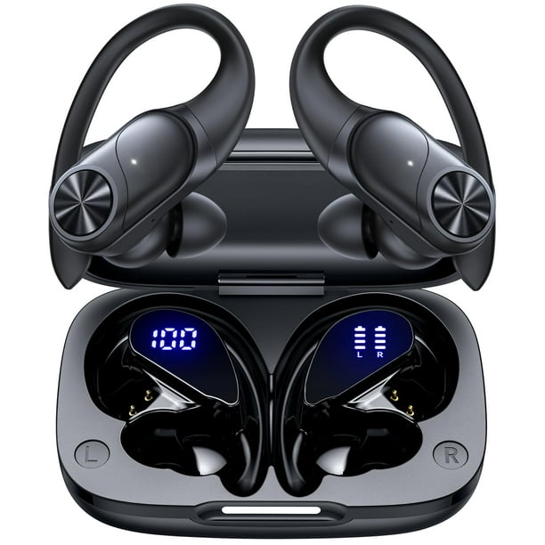 Auriculares Bluetooth PocBuds, 80 horas de reproducción, IPX7, resistentes al agua