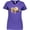 Purple, variant on Inktastic Cute Sloth, Baby Sloth, Lazy Sloth, Sleeping Sloth Women's V-Neck T-Shirt