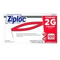 thumbnail image 1 of Bolsas de almacenamiento SC Johnson Professional Ziploc de 2 galones, 100 unidades, 1 of 6
