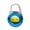 Blue, variant on 79inch New Retractable Ruler Tape Keychains Measure Sewings Cloth Dieting Tailors