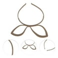 thumbnail image 3 of Unique Bargains 1 Pc Cute Frosted Animal Headbands for Women Light Brown, 3 of 6
