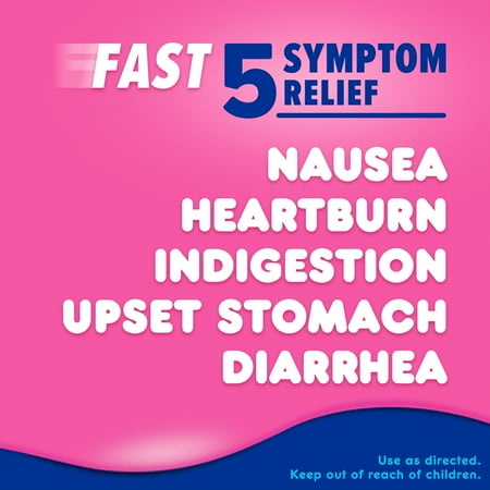 Pepto Bismol Liquid Ultra, Indigestion and Anti-Diarrhea Stomach Relief, Original, 8 Fl oz