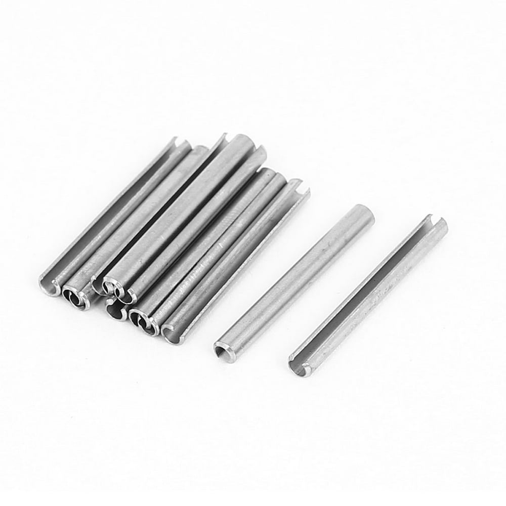 M3x30mm 304 Stainless Steel Split Spring Roll Dowel Pins Fasteners