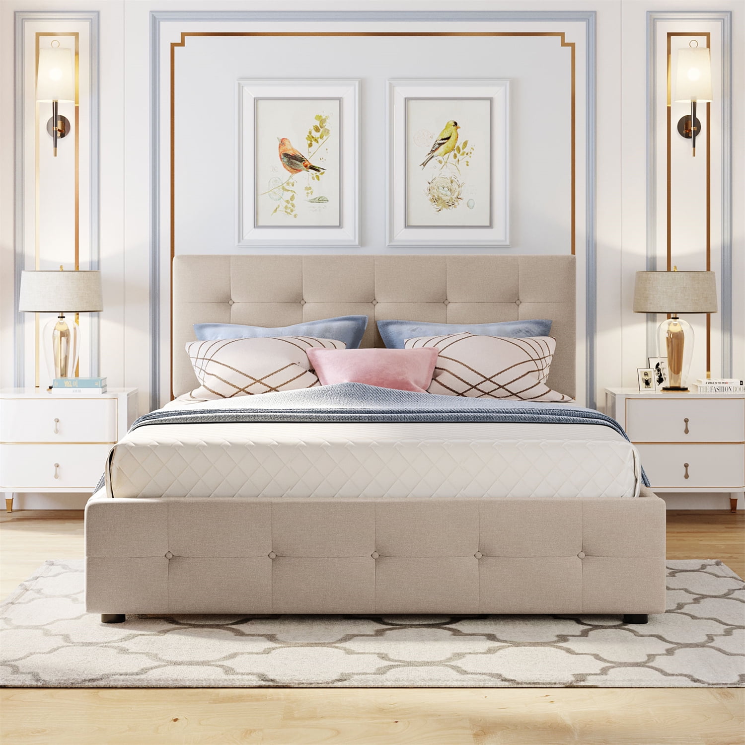 Wiltshire upholstered 2024 platform bed