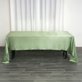 thumbnail image 2 of BalsaCircle 60" x 126" Satin Rectangular Tablecloth Sage Green Dining Table Linens, 2 of 8