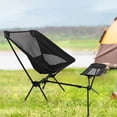thumbnail image 6 of Universal Camping Chair Footrest, Folding Attachable Leg Rest Recliner Lazy Telescopic Accessories for Outdoor Gardening Fishing Beach Hiking (Black), 6 of 10