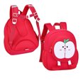 thumbnail image 2 of Backpacks for School Korean Style Apple Print Backpack for Girls Casual School Crossbody Daypack Red S, 2 of 5
