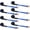 Blue, variant on 8 Pack Lasso Tow Truck Straps with D Ring 11, 000 Lbs Break Strength D Ring Auto Tie Down Wheel Lift Trailer Strap for Hauling Utv SUV Wrecker Rollback (2" X 8ft,Orange)