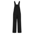 thumbnail image 5 of Frnrwgo Mens Denim Suspender Pants Cargo Overalls Loose Fit Construction Gardening, 5 of 5
