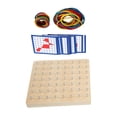 thumbnail image 4 of Wood Geoboard Set DIY Graphics Learning Activity Math Manipulative Material for, 4 of 9
