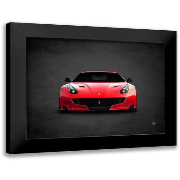 Rogan, Mark 14x12 Black Modern Framed Museum Art Print Titled - Ferrari FF