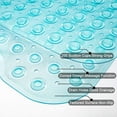 thumbnail image 7 of Rectangle PVC Anti-skid Bath Mats Soft Shower Bathroom Massage Mat Suction Cup Non-slip Bathtub Carpet Large Size Bath Rugs, 7 of 7