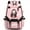 All Pink, variant on Japanese Anime Style Backpack with USB, Large Capacity Laptop Travel Bag for Teens & Adults