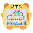 thumbnail image 3 of Magnetic Dot Drawing Board Early Education Magnetic Drawing Board with Pen for Children Kids Preschool Type 3, 3 of 14