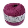 thumbnail image 1 of Hemp Twine Ball Magenta 1mm, 1 of 2