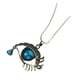 thumbnail image 1 of Collar con colgante de ojo malvado Minnieouse de diamantes de imitación aleación azul, 1 of 6