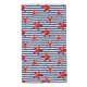 thumbnail image 1 of Balery Starfish Navy Blue Stripe Toalla de Microfibra Premium con Estampado – 27.5x16 pulgadas, Alta Absorción, Suave y Aterciopelada, Secado Rápido, 1 of 6