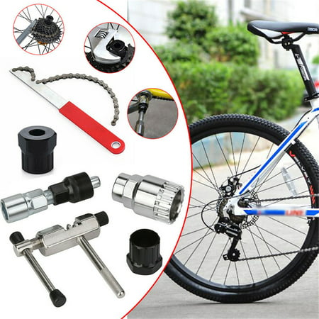 Bicycle Crank Chain Axis Extractor Removal Repair Tool Kit