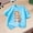 Blue, variant on Spazoro Little & Big Girls Boys T-Shirts Tees, Casual Graphic Short Sleeve Crew Neck Breathable Summer Tops for Kids Unisex Blue Size 2 T