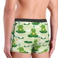 thumbnail image 3 of Fotbe Cute Frog1 Men’s Total Support Pouch Boxer Briefs, X-Temp Cooling, Moisture-Wicking Underwear, Regular, Long-leg and Trunk-Large, 3 of 6
