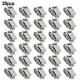 thumbnail image 1 of 10*/30/100 Pcs Solar Panel Cable Clips for Home, Kayaks, Fishing Boats - Wire Clip Set\\\", 1 of 4
