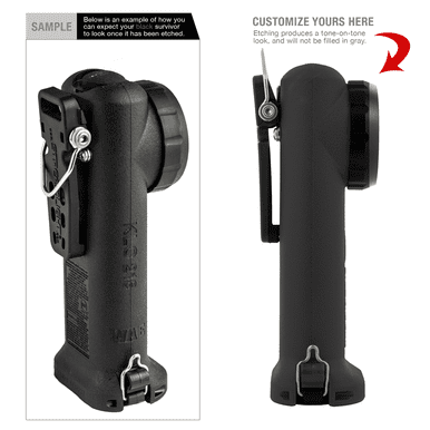 Streamlight Survivor 4-Mode Right Angle Handheld Flashlight 175 Lumens - 90545