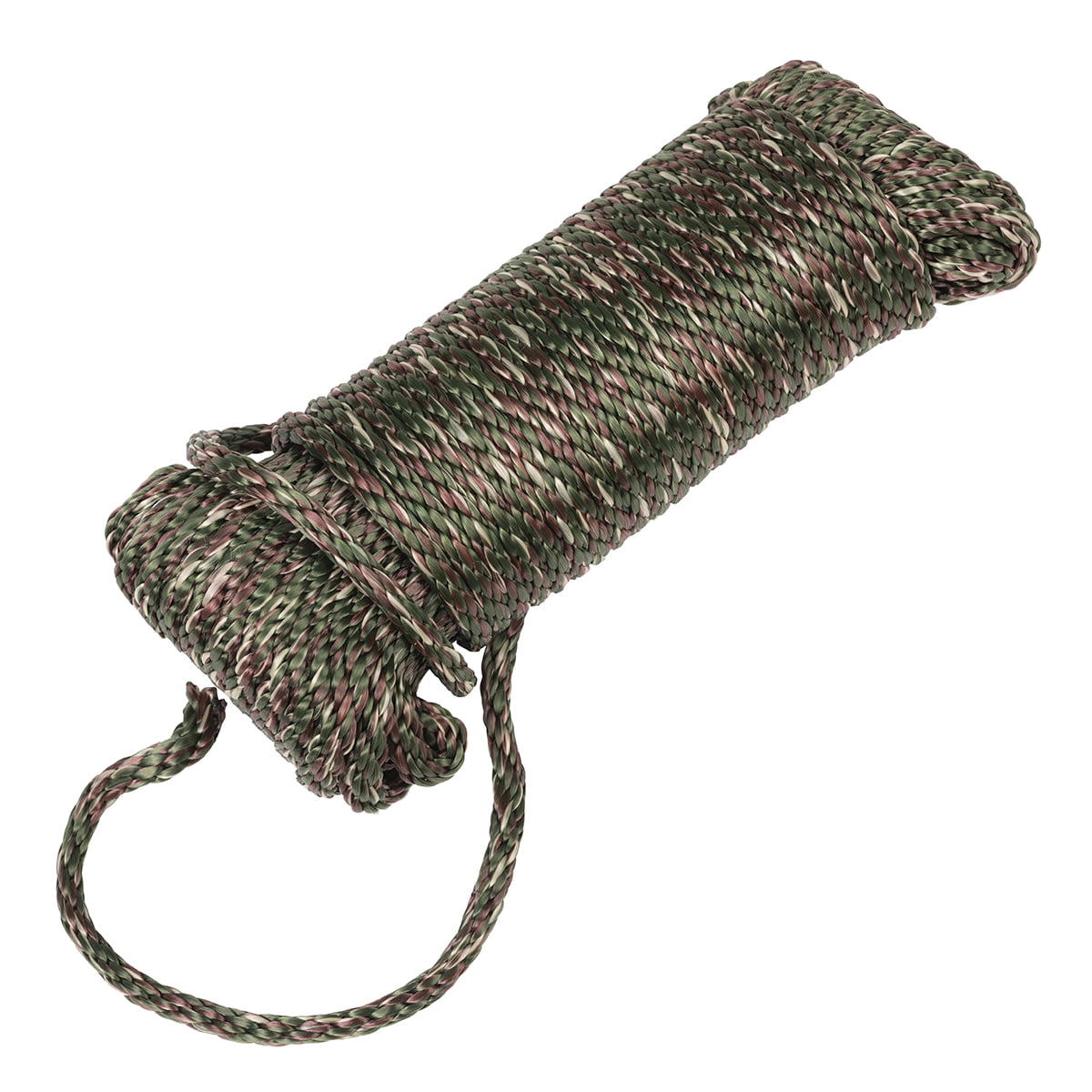 Ozark Trail 1/4 in x 50 ft Braided Polypropylene Utility Dock Line, Floating Marine and General Purpose Rope