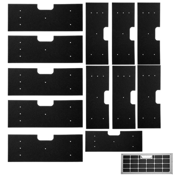 Qzbhct 12 Pcs WH01X35719 Lint Filter for GE Profile Washer and Dryer Combo Foam Filter PFQ97HSPVDS Replacement