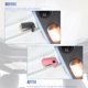 thumbnail image 4 of Cubierta de la manija del interruptor de extracción del techo rígido para Jeep Wrangler JL JLU 2018-2023 para la decoración del pestillo del panel Freedom Accesorios interiores 6 piezas rosa, 4 of 7