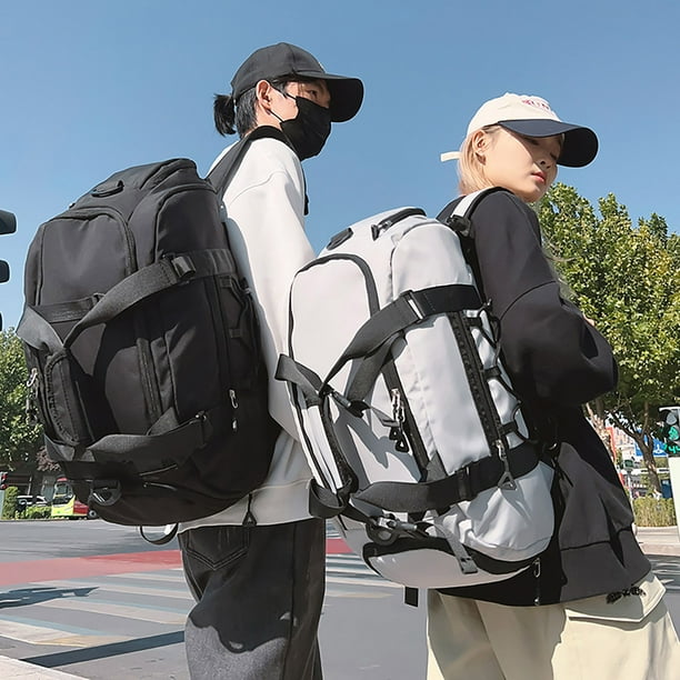 Sac De Sport Polyvalent – Dos Ou épaule, Compartiment Chaussures Et Poche Humide, Oxford 60x31x24 Cm