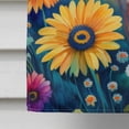 thumbnail image 4 of Gerbera Daisies in Color House Flag, 4 of 5