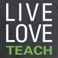 thumbnail image 3 of CafePress - Live Love Teach Long Sleeve Dark T Shirt - Long Sleeve Dark T-Shirt, 3 of 4