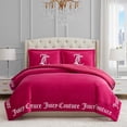 thumbnail image 1 of Juego de edredón Juicy Couture, diseño gótico, 2 piezas, 1 of 7