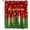 Christmas-Xmas Tree, variant on Pink Shower Curtain, Love Heart Shower Curtains Set with Hooks, Waterproof Fabric Bathroom Curtains Decor Home Accessories,Stall 36 X 72 Inch