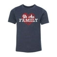 thumbnail image 2 of We are Family -Family Reunion youth T-shirts - Heather Navy MH200YFAM S22 S, 2 of 3