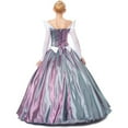 thumbnail image 6 of Women's Aurora Color Changing Dress Luxury Princess Costume Off Shoulder Princess Dress up Ball Gown, 6 of 7