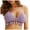 Purple, variant on Women's Sexy Halter Bikini Top Handwork Knit Swim Tops Woven Tassel Cami Bra Bathing Suit