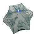 thumbnail image 1 of CHUANK Foldable Crab Net Trap Cast Dip Cage Fishing Net for Fish Minnow Crawfish Shrimp Umbrella Design (Twelve Entrance), 1 of 6